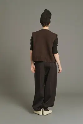 CARDIGAN KALYANEE CHOCOLAT — photo 2