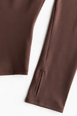 Top de sport à manches longues SoftMove™ - Moka chocolat — photo 4