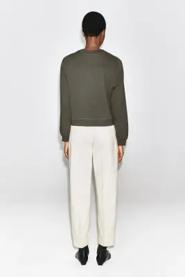 SWEAT EN COTON - BRUN — photo 3