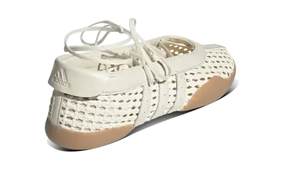 Adidas Mujer Taekwondo Mei Ballet Basketweave Cream White — photo 3