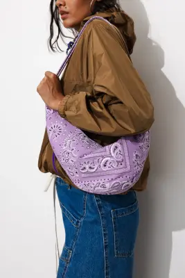 Sac croissant bandana Femme — photo 2