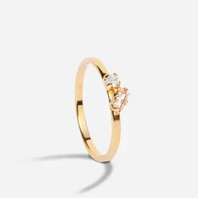 Bague Tristan Champagne — photo 4