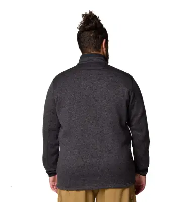 COLUMBIA SWEAT CHINE ZIP Noir — photo 3
