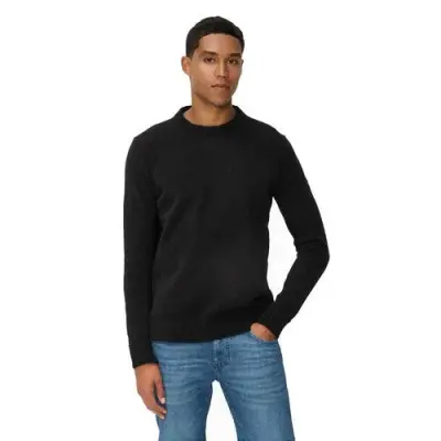 CAMEL ACTIVE PULL Noir GRANDES TAILLES — photo 1