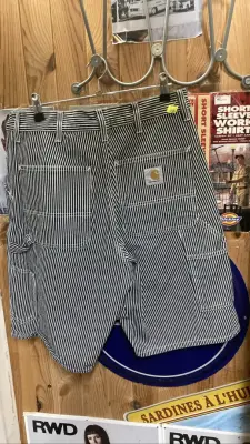 Short Carhartt rayé — photo 2