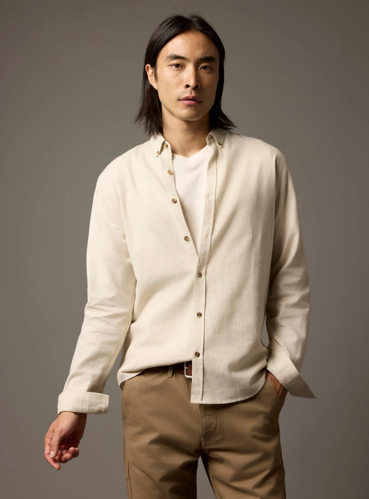 Chemise College Natural