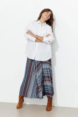 LUNA Jupe plissée Femme — photo 3