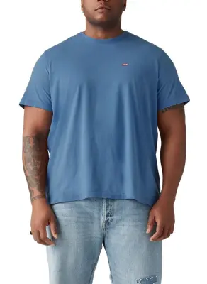 LEVIS BIG TEE SHIRT Bleu — photo 4