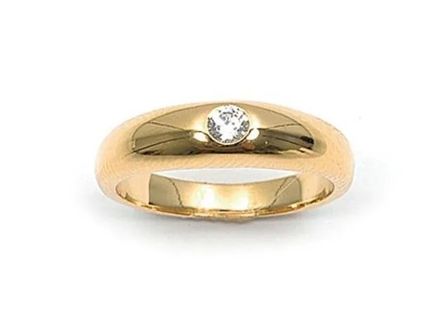 Bague plaque or oz t56 5248por-56