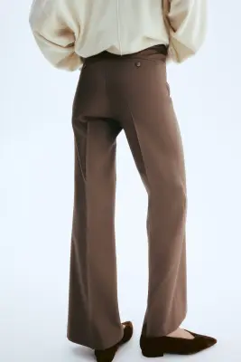 Pantalon bootcut - Marron clair — photo 5