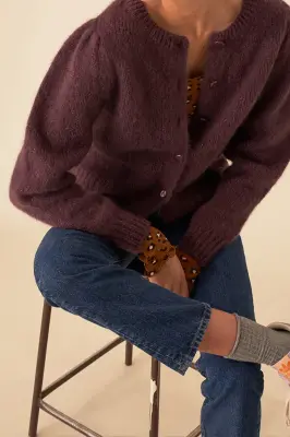gilet apache violette — photo 2