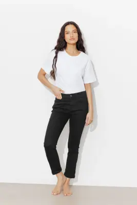LUCIEN jean girlfriend cropped — photo 2