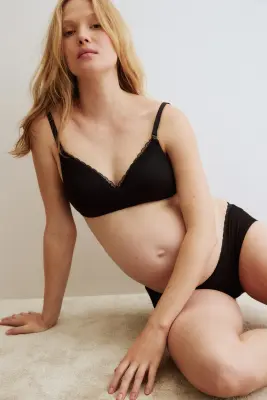 MAMA Lot de 5 culottes Hipster - Noir — photo 2