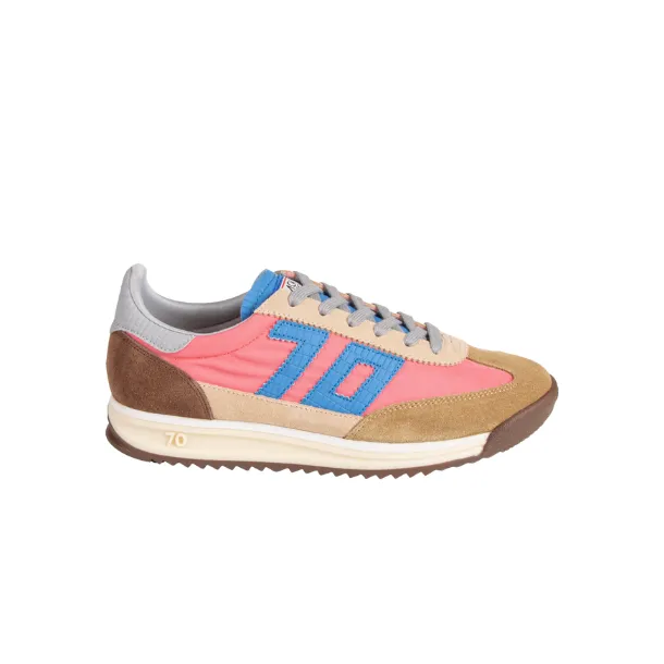 Basket Barkley jogger camel coffee sneakers - Back 70