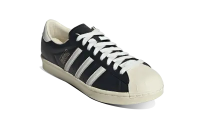 Adidas Superstar Vintage Black White Cream White — photo 2