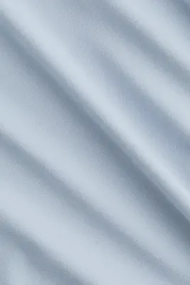 Robe asymétrique à effet drapé - Bleu clair — photo 4