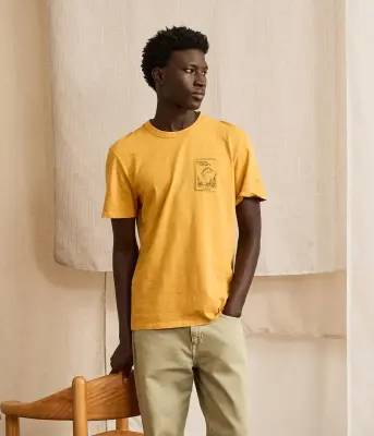 Faguo – Tshirt Retz Yellow — photo 1