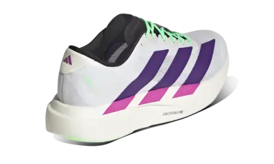Adidas Adizero Evo SL White Purple Lime Burst — photo 2