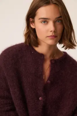 Gilet Bea Prune — photo 5