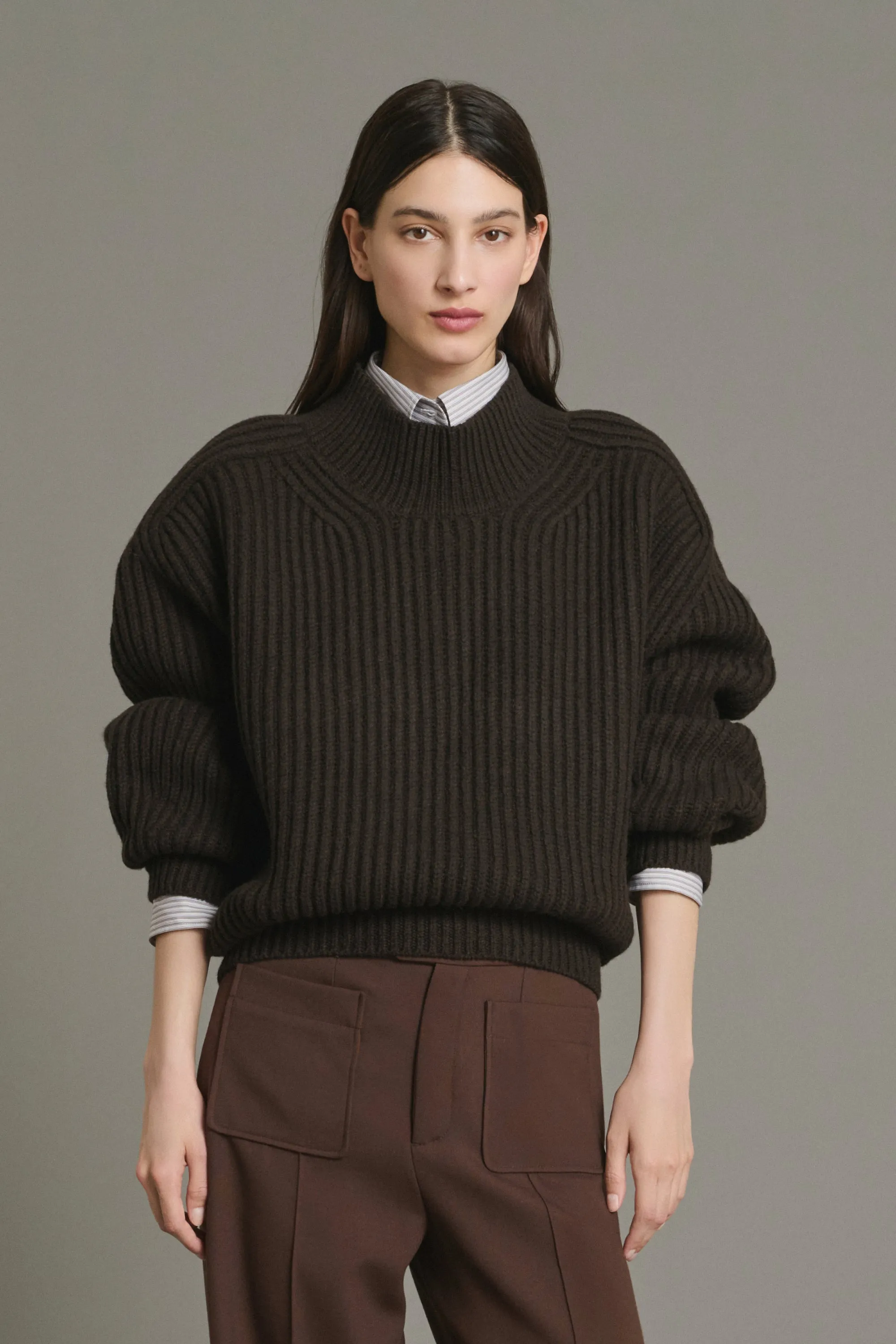 PULL FLAMAND CHOCOLAT