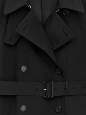 Trench oversize - Noir — photo 5