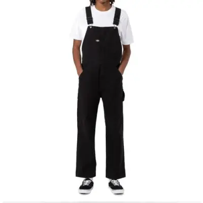 DICKIES DUCK CANVAS SALOPETTE Noir — photo 1