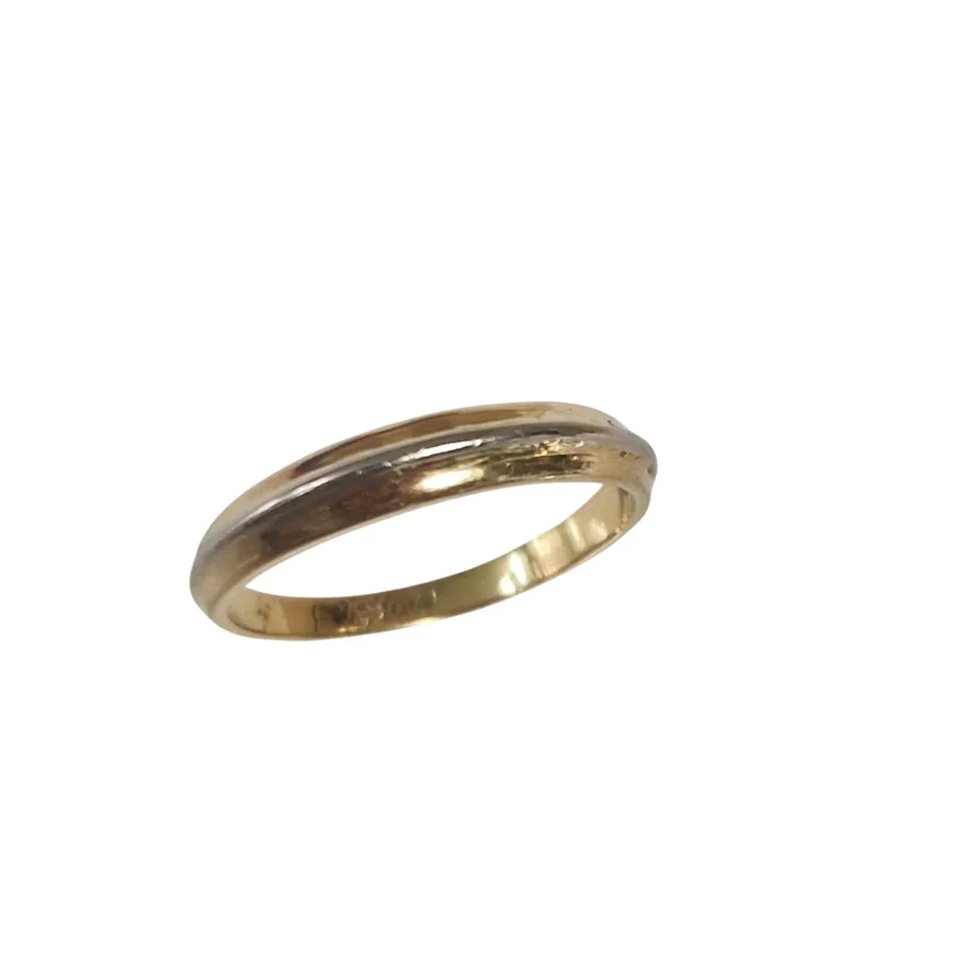 Bague jaune alliance