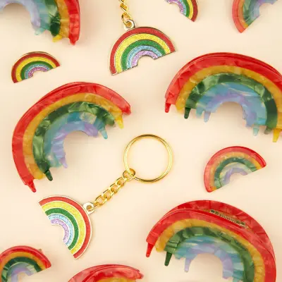 Barrette Arc-en-ciel Coucou Suzette — photo 5