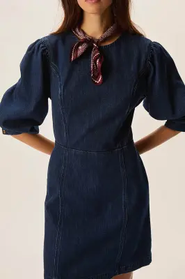 Robe Lais Indigo — photo 4