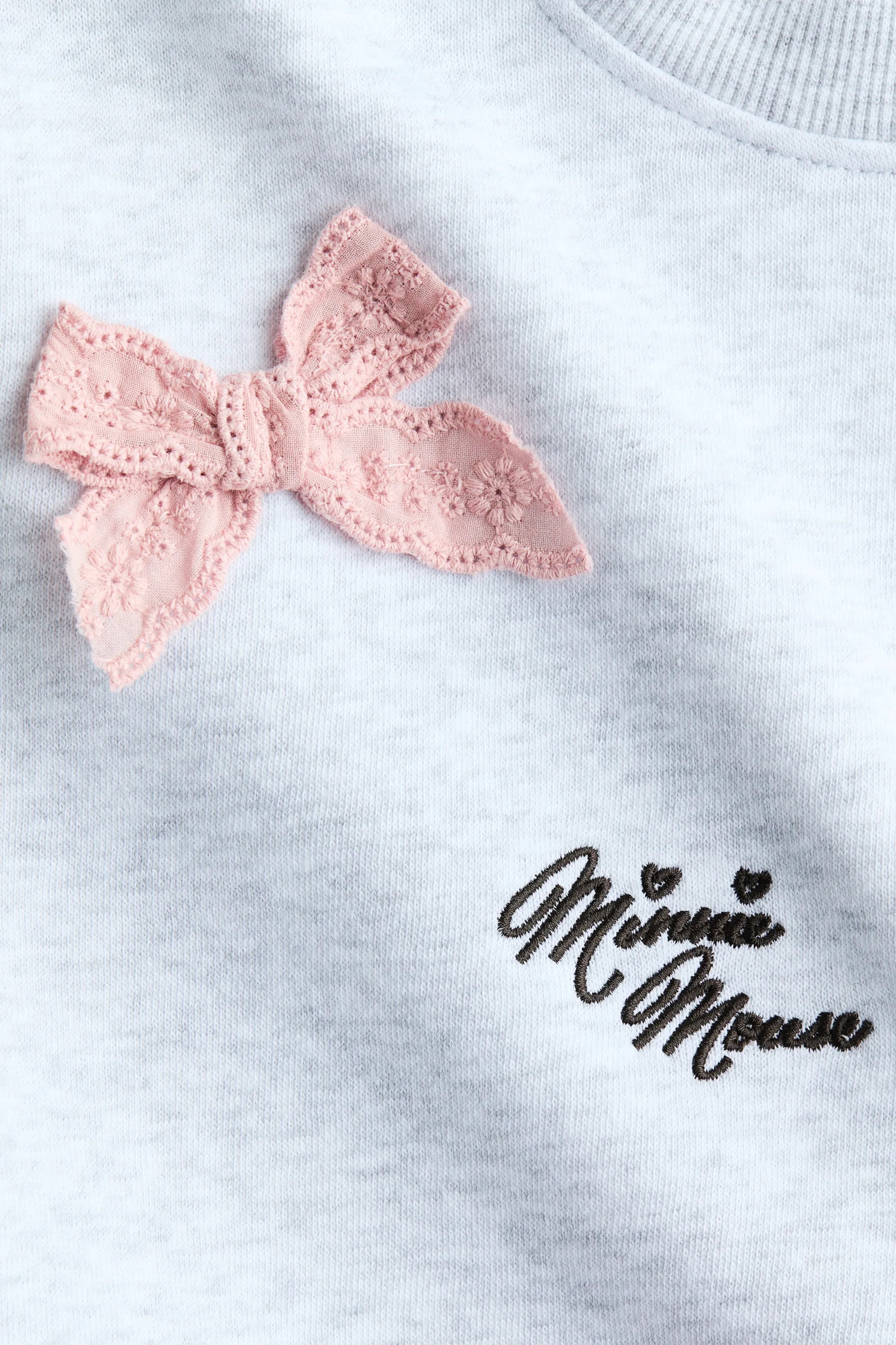 Sweat imprimé - Gris clair chiné/Minnie