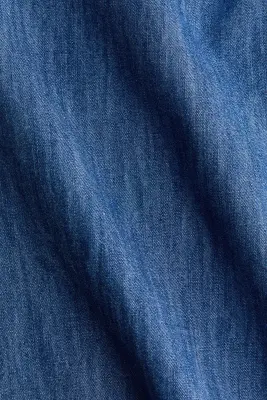 Pantalon en denim avec jambes ballon - Bleu denim — photo 4