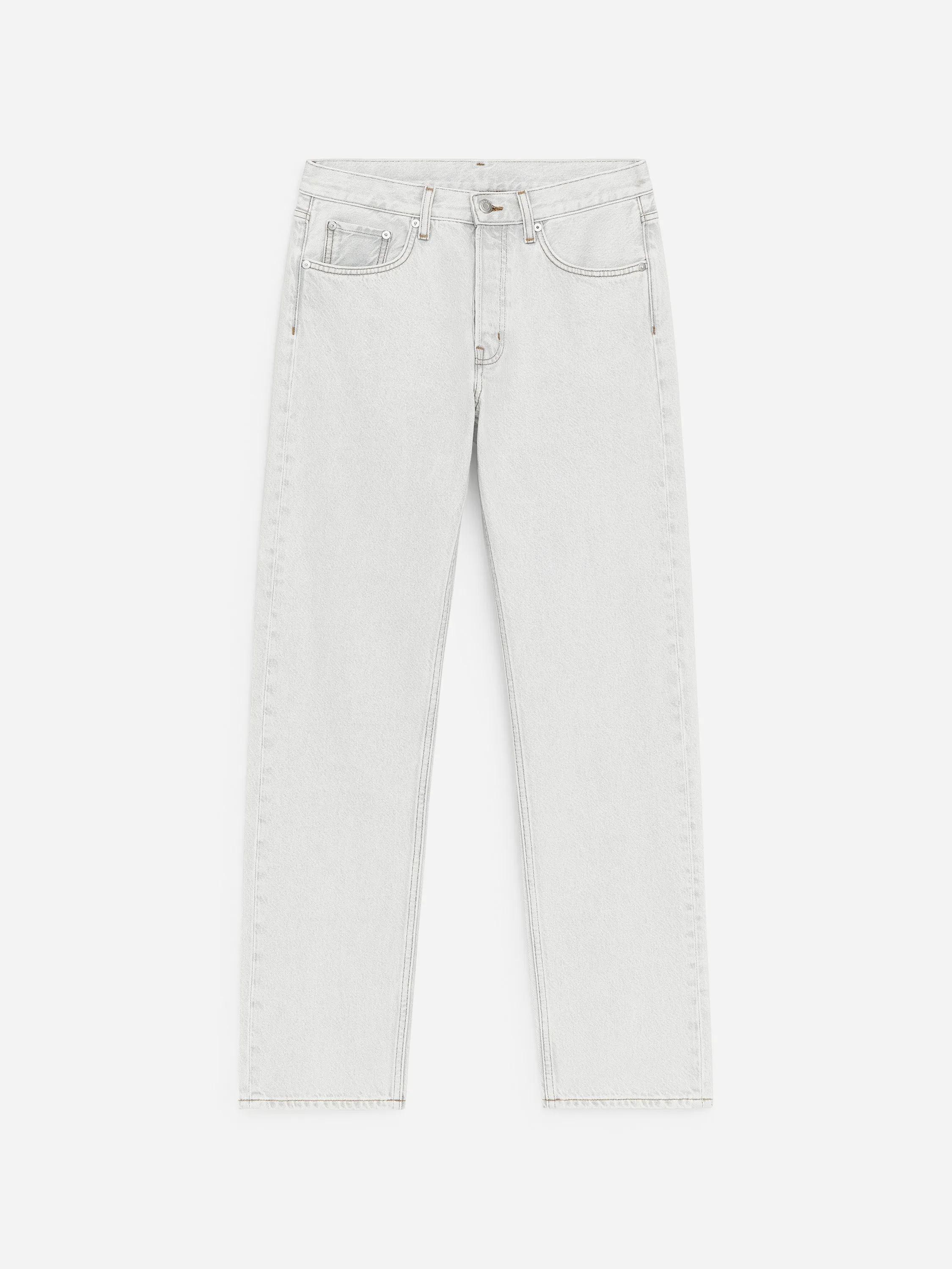 Jean droit SNOW - Blanc cassé