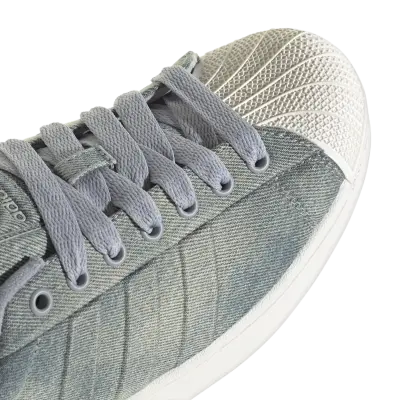 Adidas Superstar II Denim Halo Silver White — photo 5