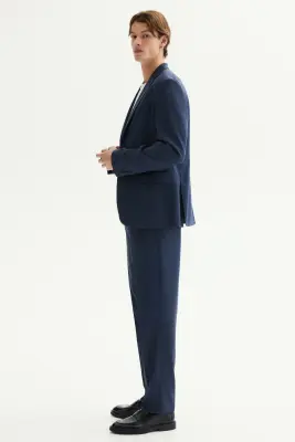 Pantalon de costume Slim Fit - Bleu foncé — photo 4