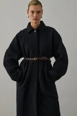 CEINTURE GALLIC CHOCOLAT — photo 2