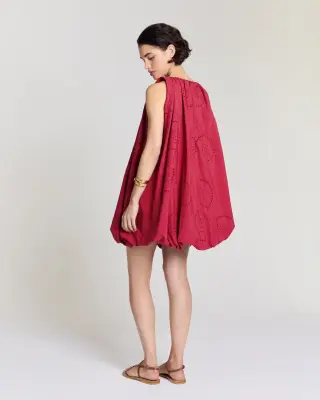 Robe Cleophee rouge — photo 4