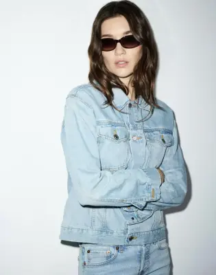 Nouveau ! RE/DONE Veste Kick Back Silver Springs — photo 2