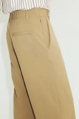 Chino Loose Fit Four-way Stretch - Beige — photo 2