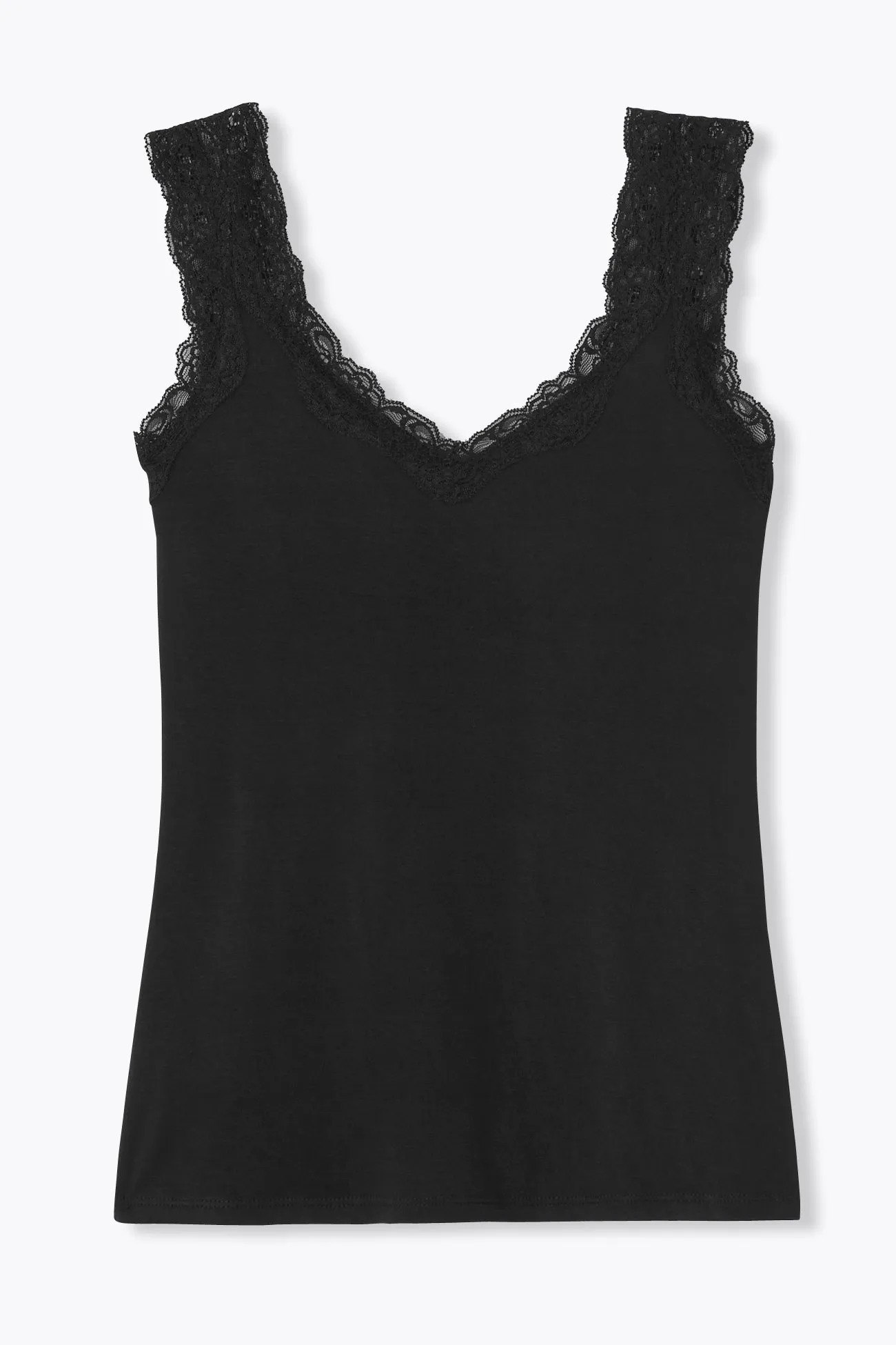 Top à bretelles dentelle Femme