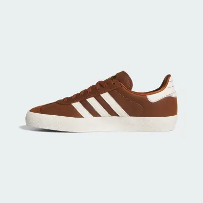 Chaussure Adidas gazelle adv – Dusky Bronze / Chalk White / Off White — photo 2
