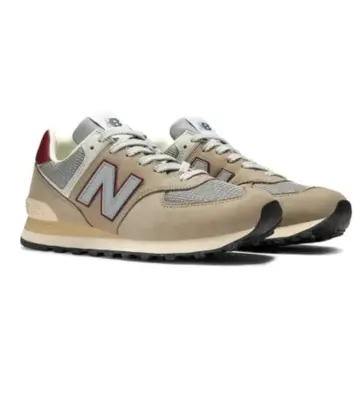 NEW BALANCE 574 Gris Bordeaux — photo 2
