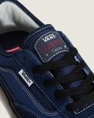 chaussure Vans Skate Curren capple – navy / black — photo 5