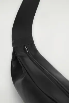 SAC SWING BANDOULIÈRE - CUIR - Noir — photo 5