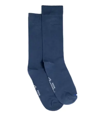 Chaussettes drapeau pointe bleues — photo 2