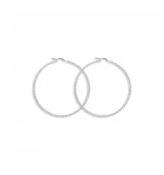 Boucle d oreille argent 21779-35mm-3.60grs