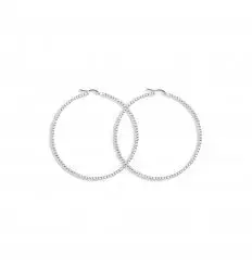 Boucle d oreille argent 21779-35mm-3.60grs