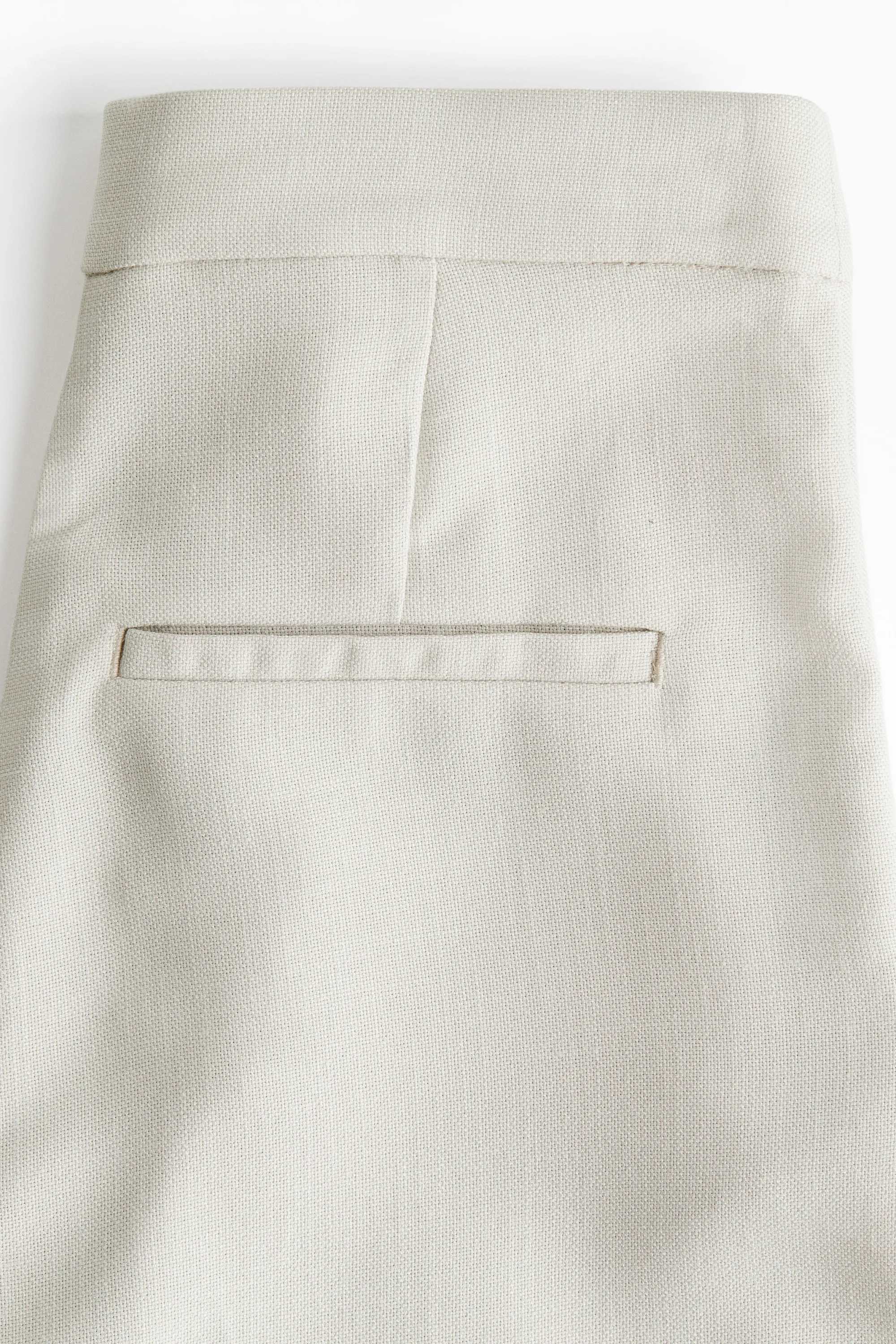 Pantalon chic à jambes larges - Light beige