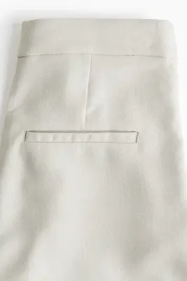 Pantalon chic à jambes larges - Light beige — photo 1