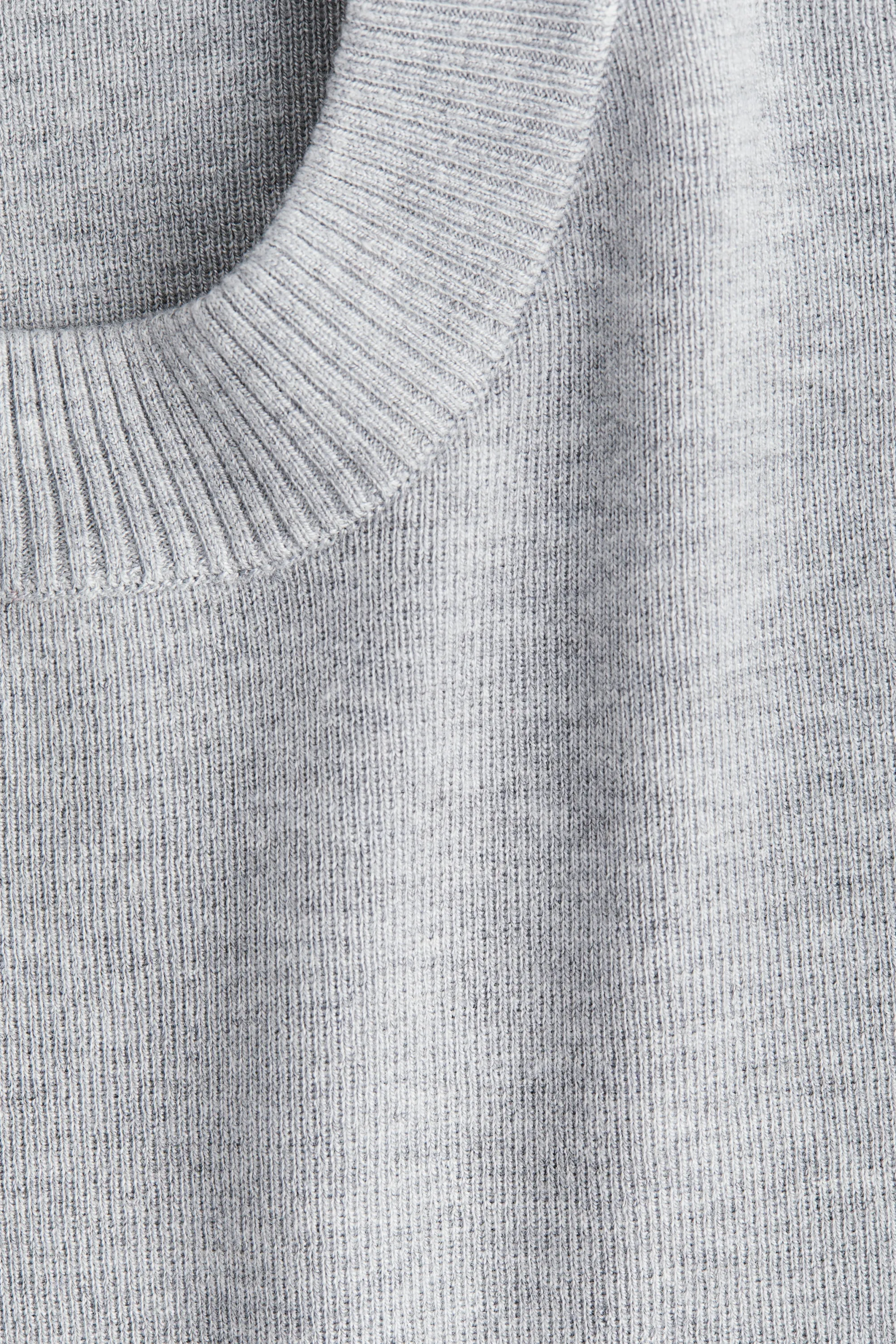 Pull oversize - Gris chiné