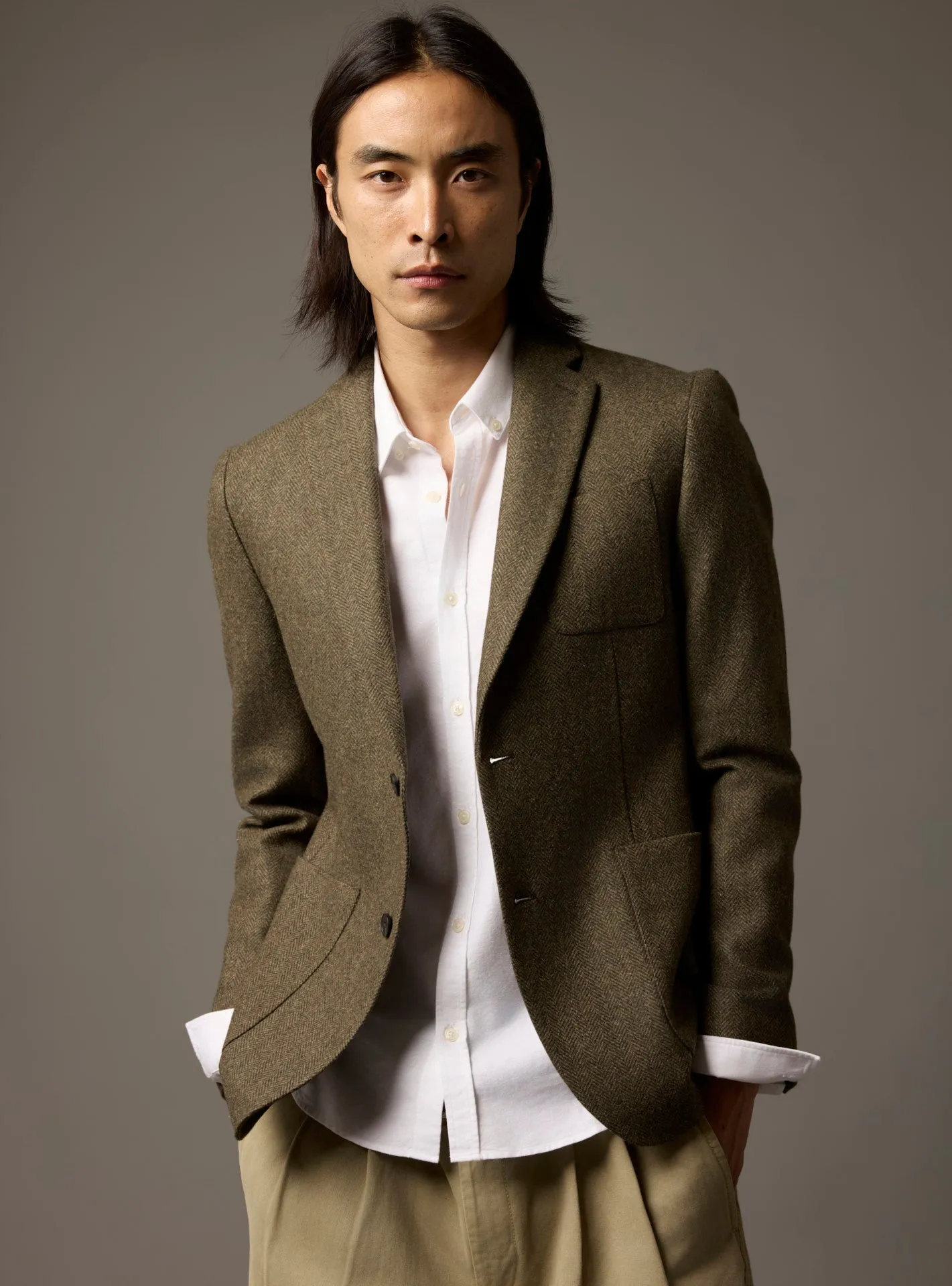 Veste Percy Dark Khaki
